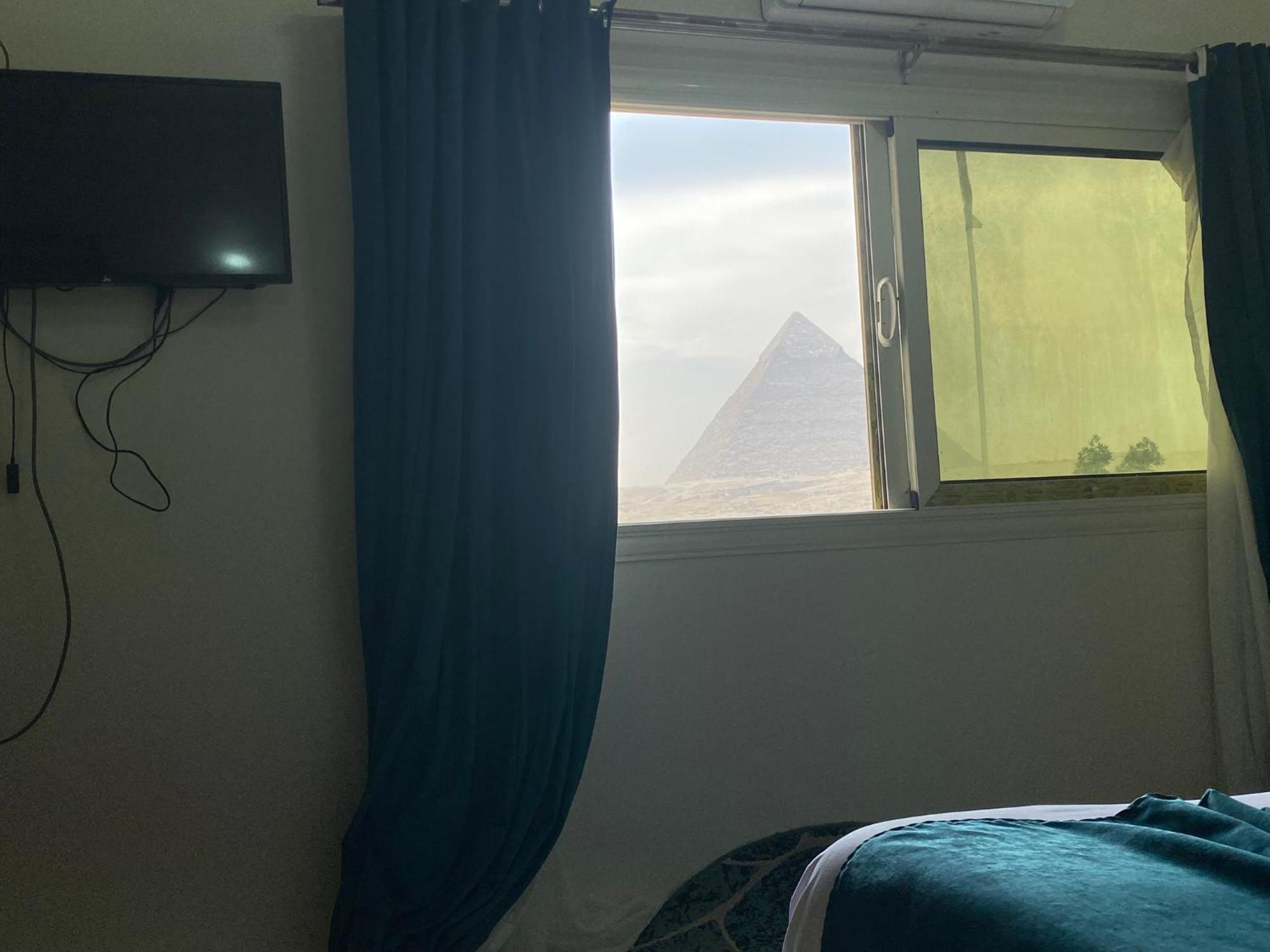 Hotel Tut Pyramids View Kafret el-Gabal Exterior foto